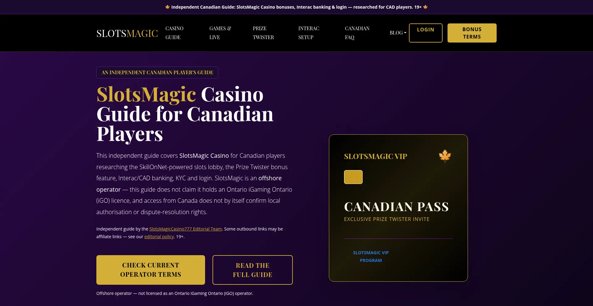 Slotsmagiccasino777.com