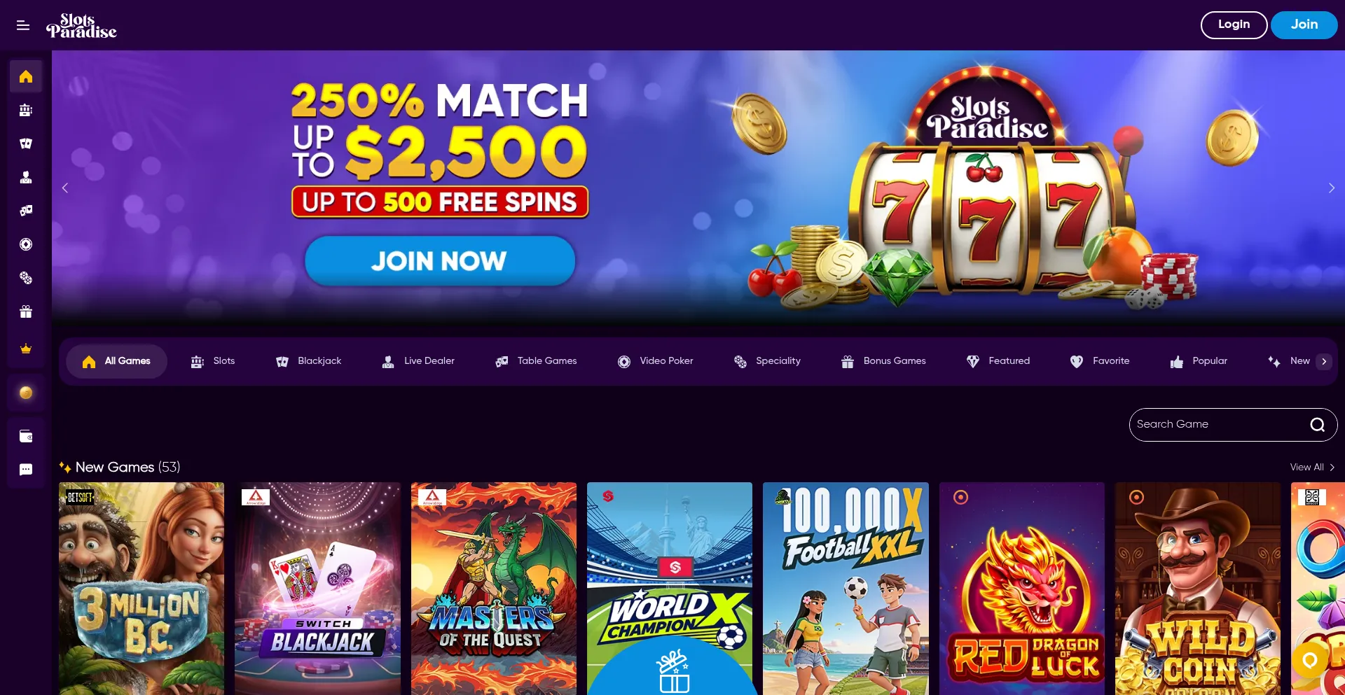 Slotsparadise.com