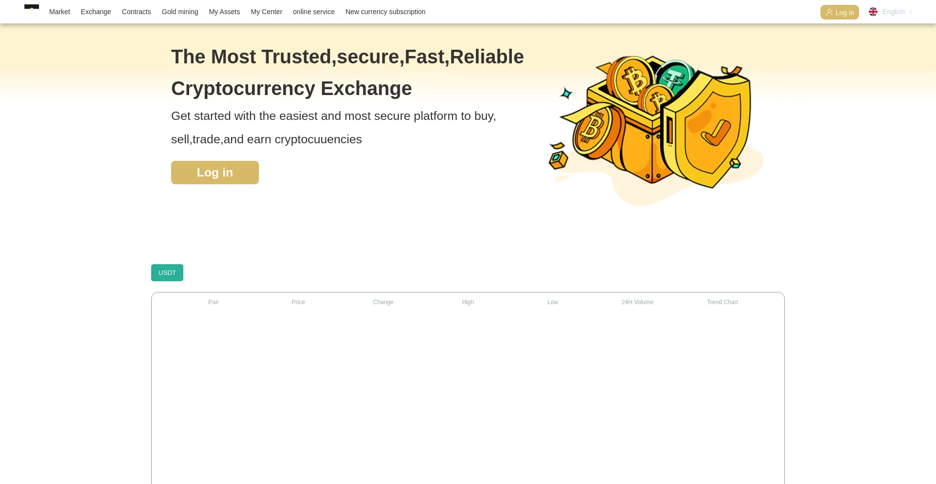 Website screenshot of Slusncoin.net