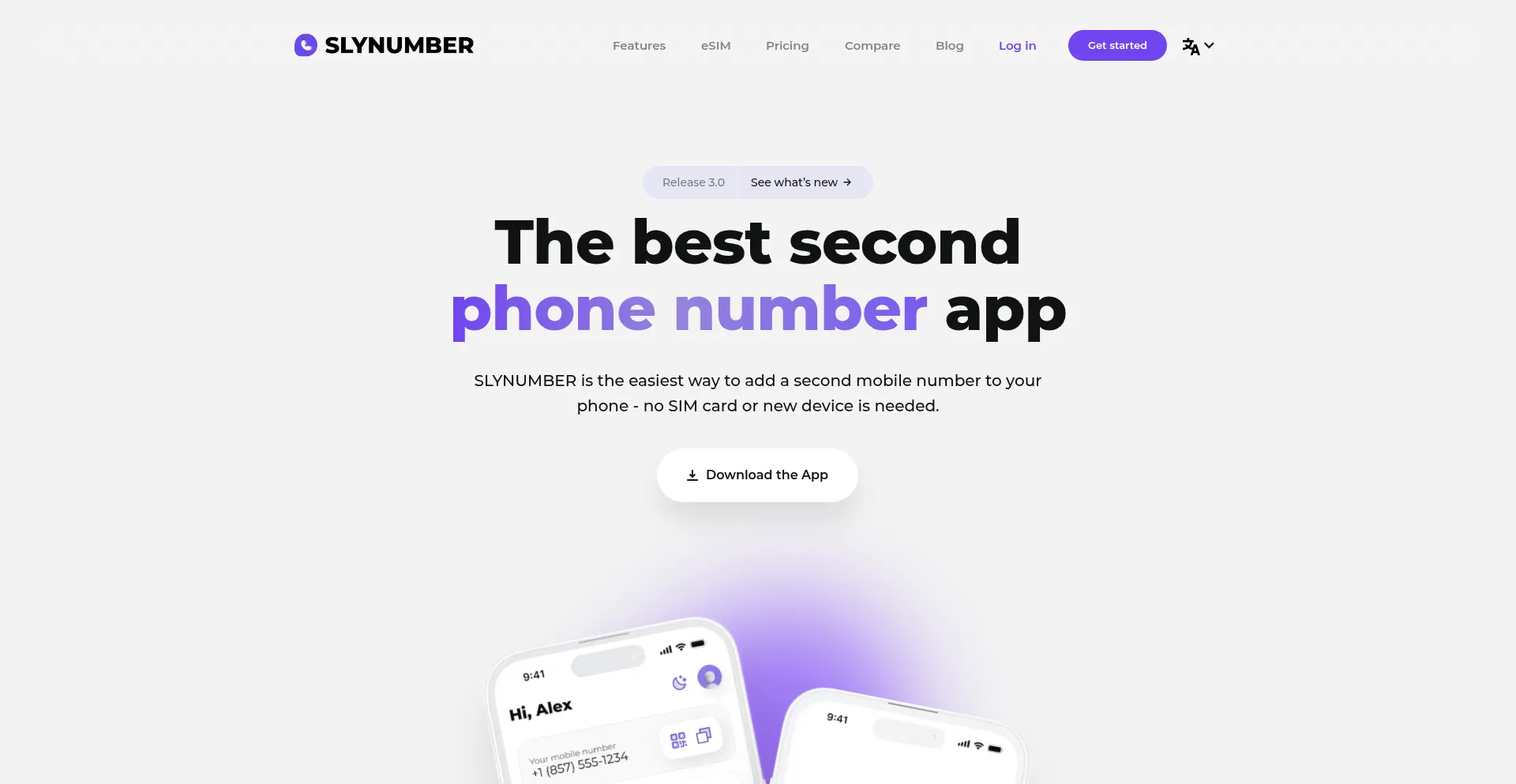 Slynumber.com Screenshot