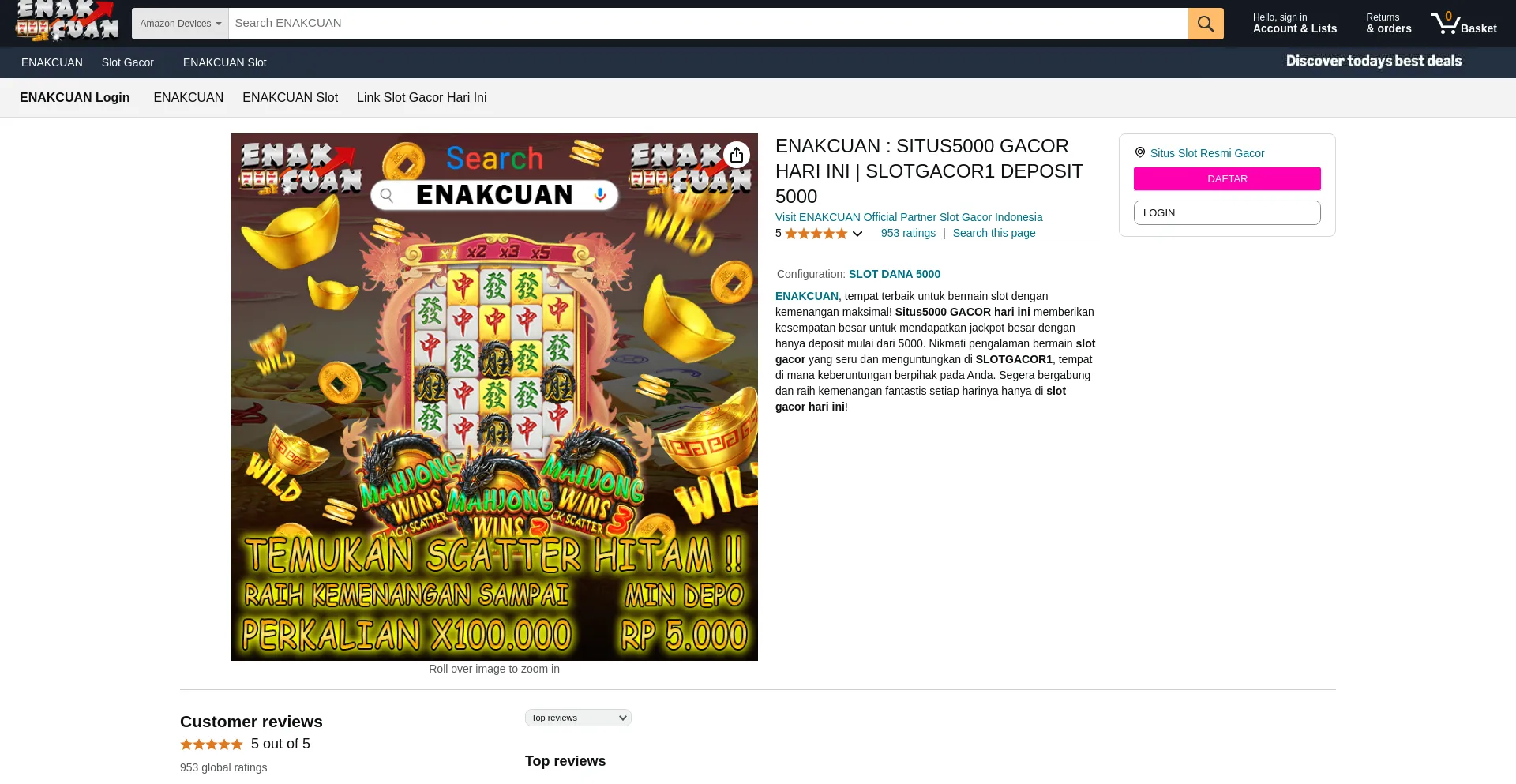 Website screenshot of Smapanama.com