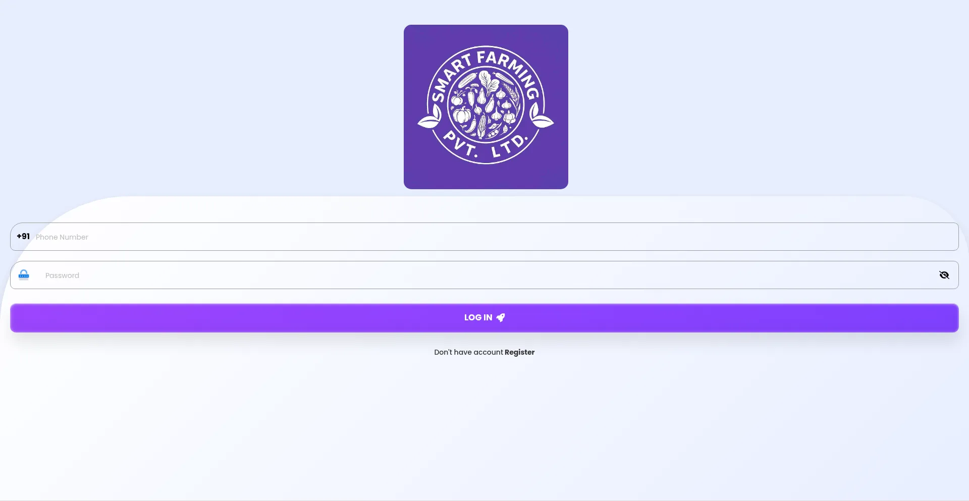 Website screenshot of Smart-farming55.com