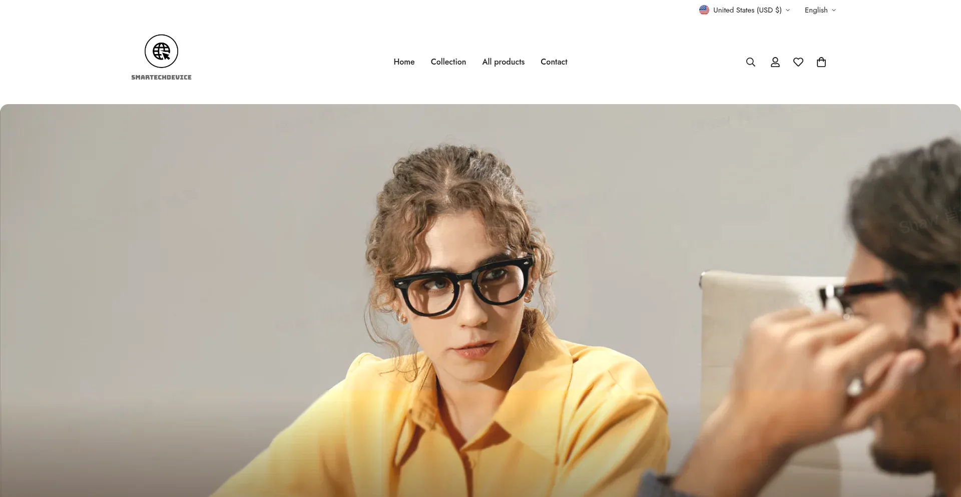 Website screenshot of Smartechdevice.com