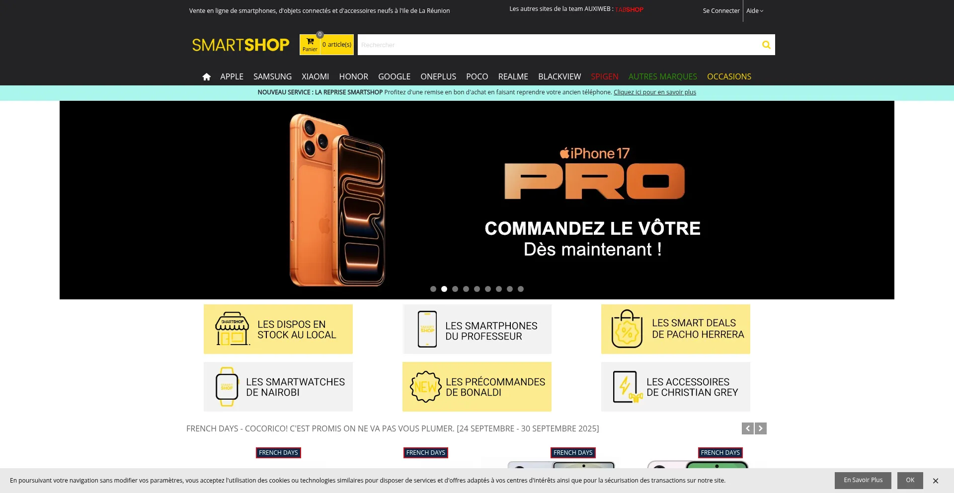 Smartshop.re Screenshot