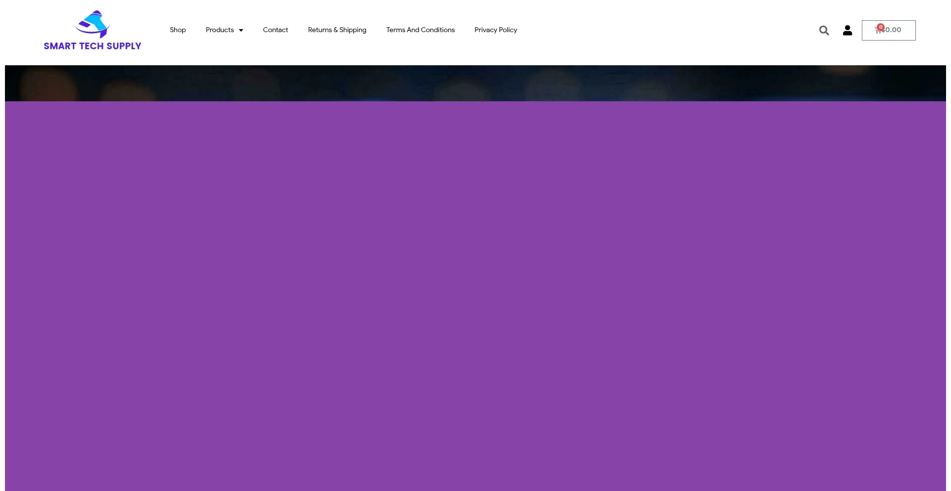 Website screenshot of Smarttechsupply.com