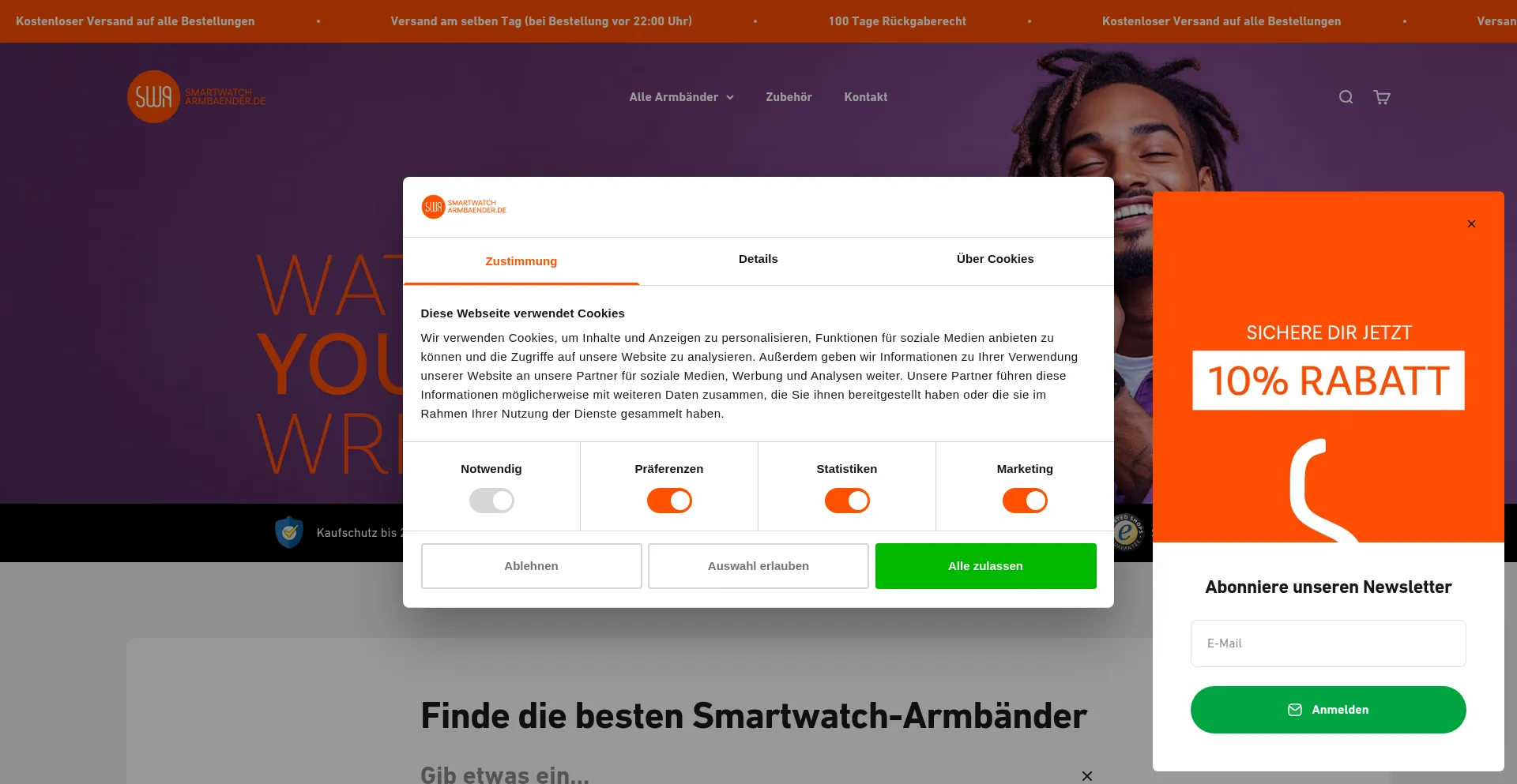 Is Smartwatcharmbaender.de Safe?