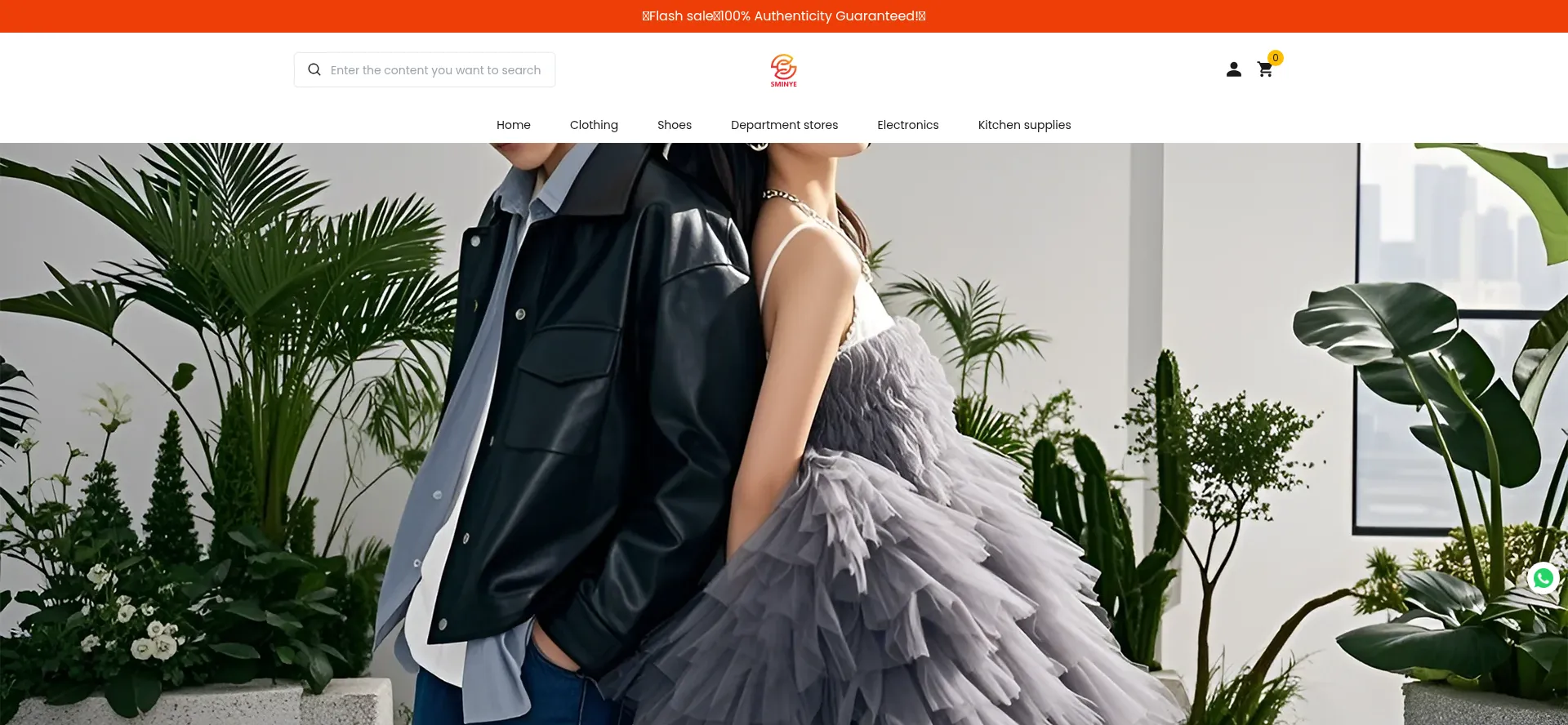Website screenshot of Sminye.com