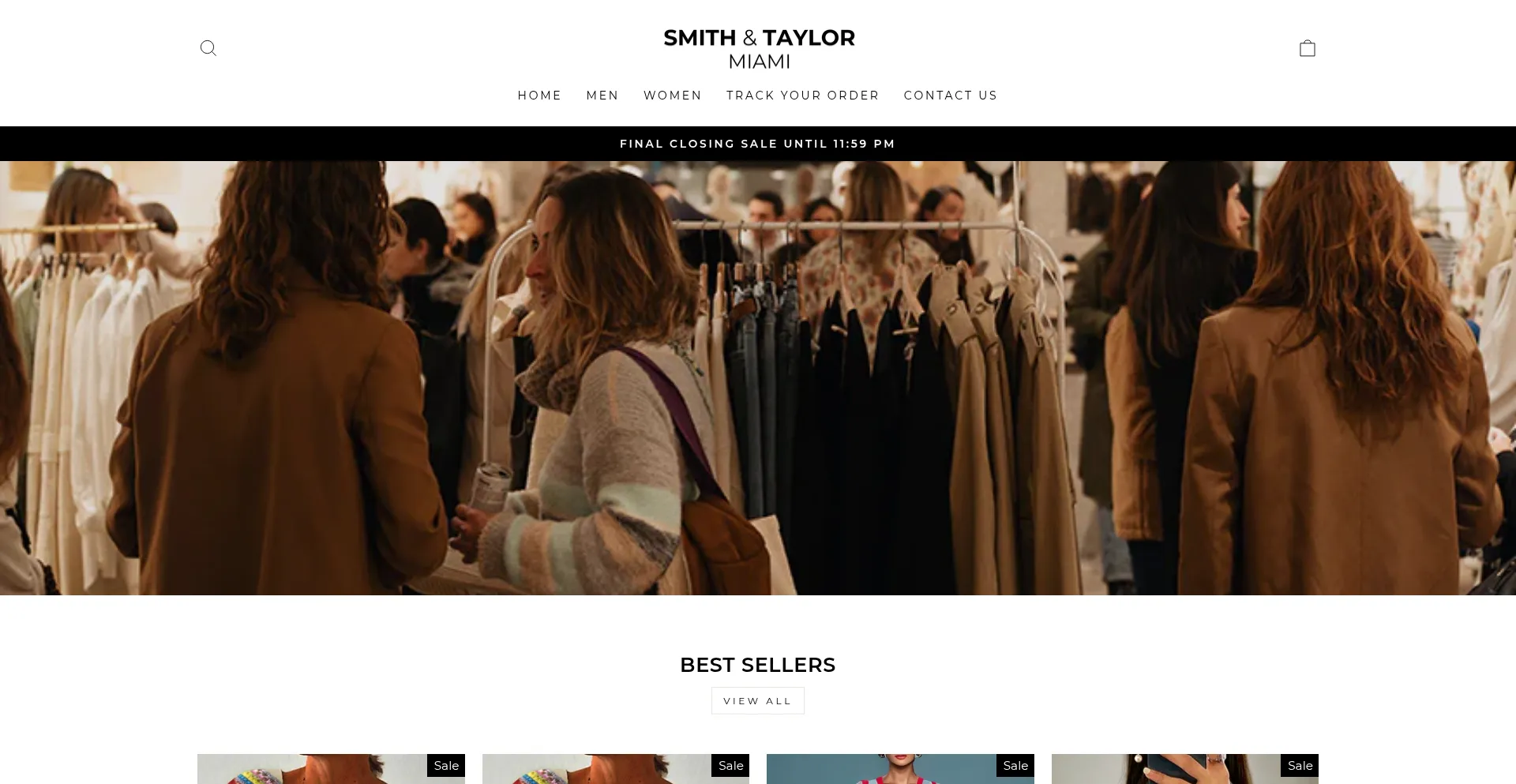 Website screenshot of Smithandtaylormiami.com