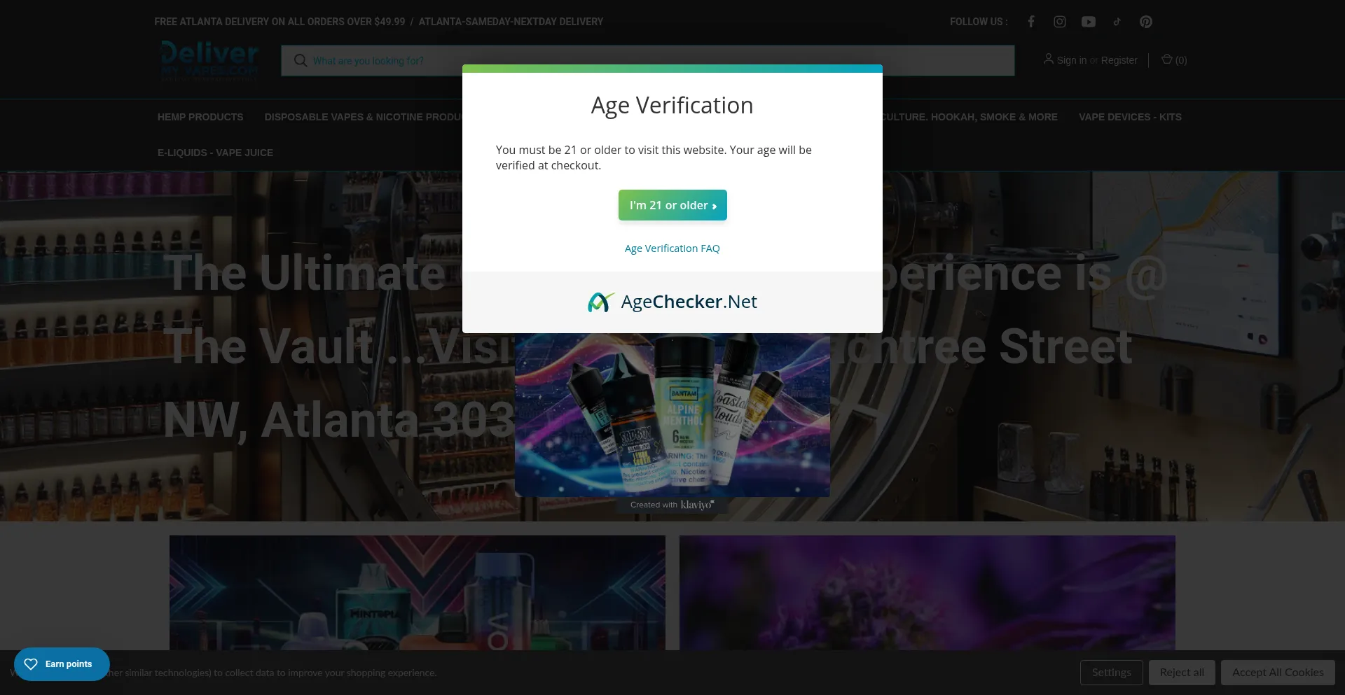 Smokestationco.com Screenshot