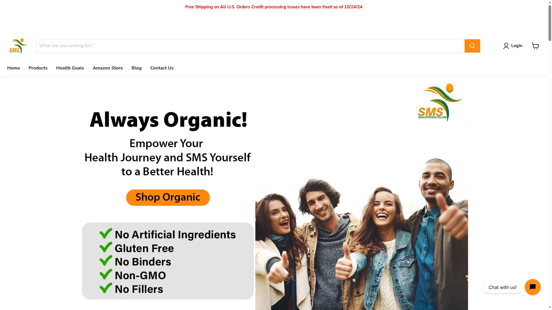 Smshealthproducts.com