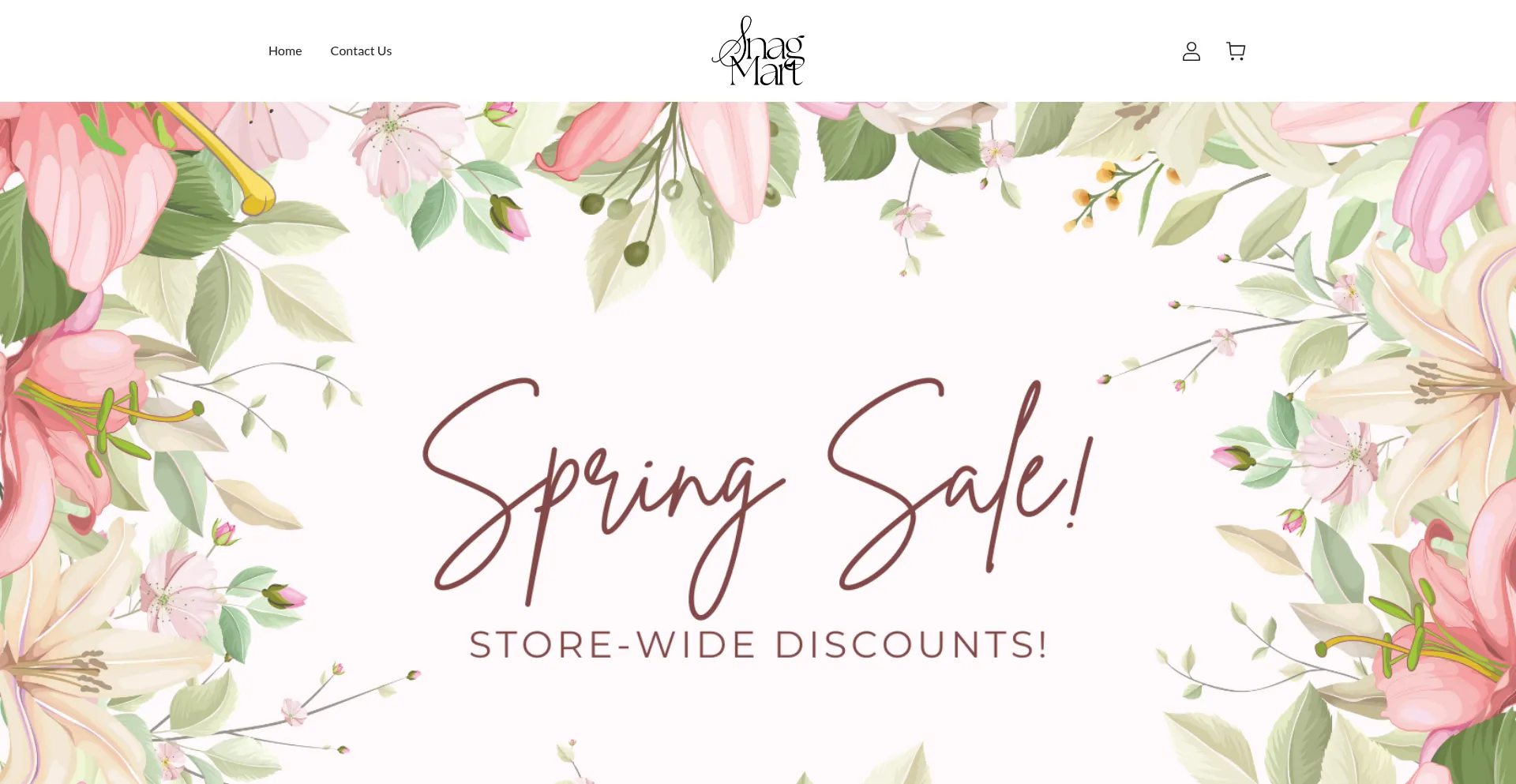 Website screenshot of Snagmart.store