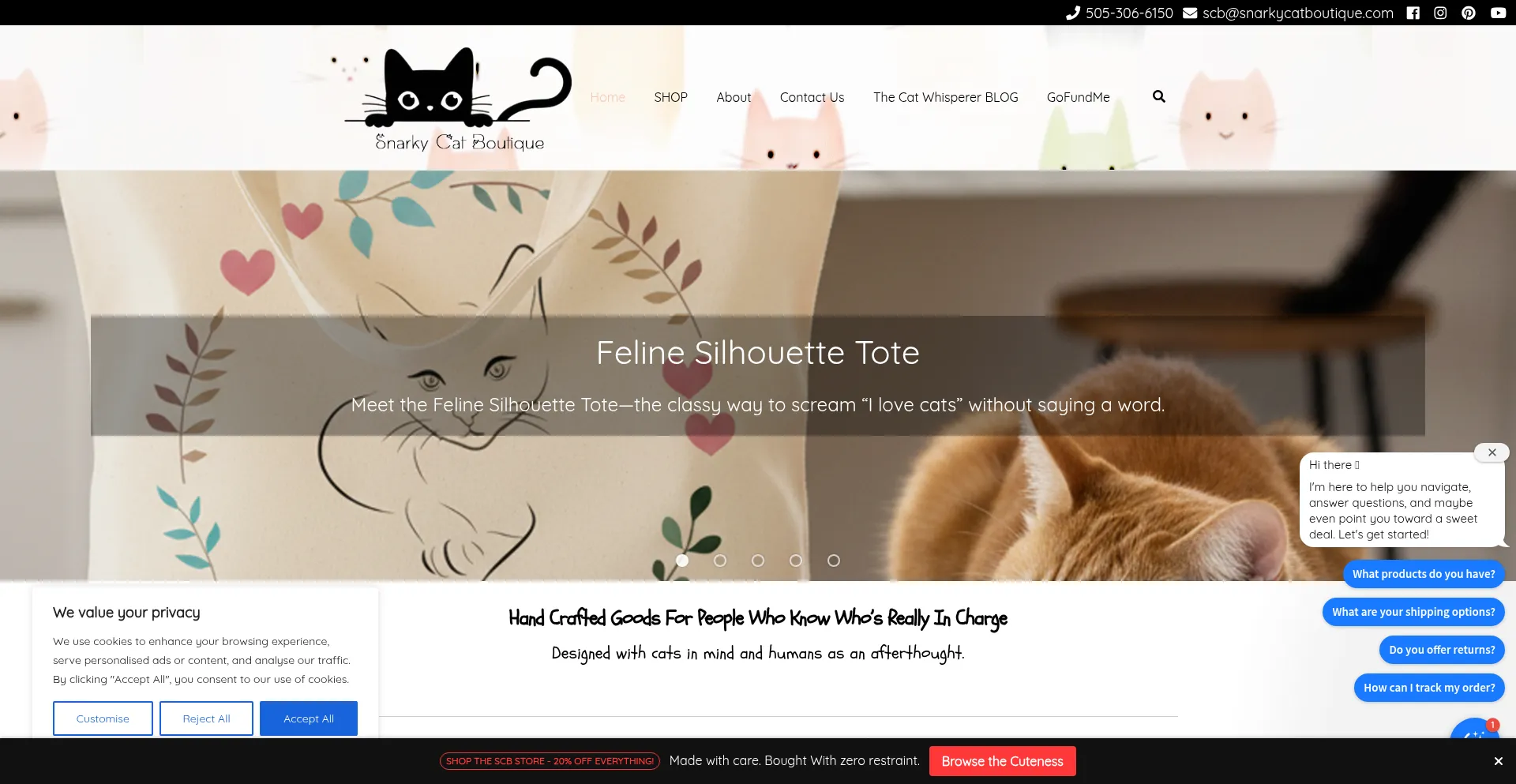 Snarkycatboutique.com