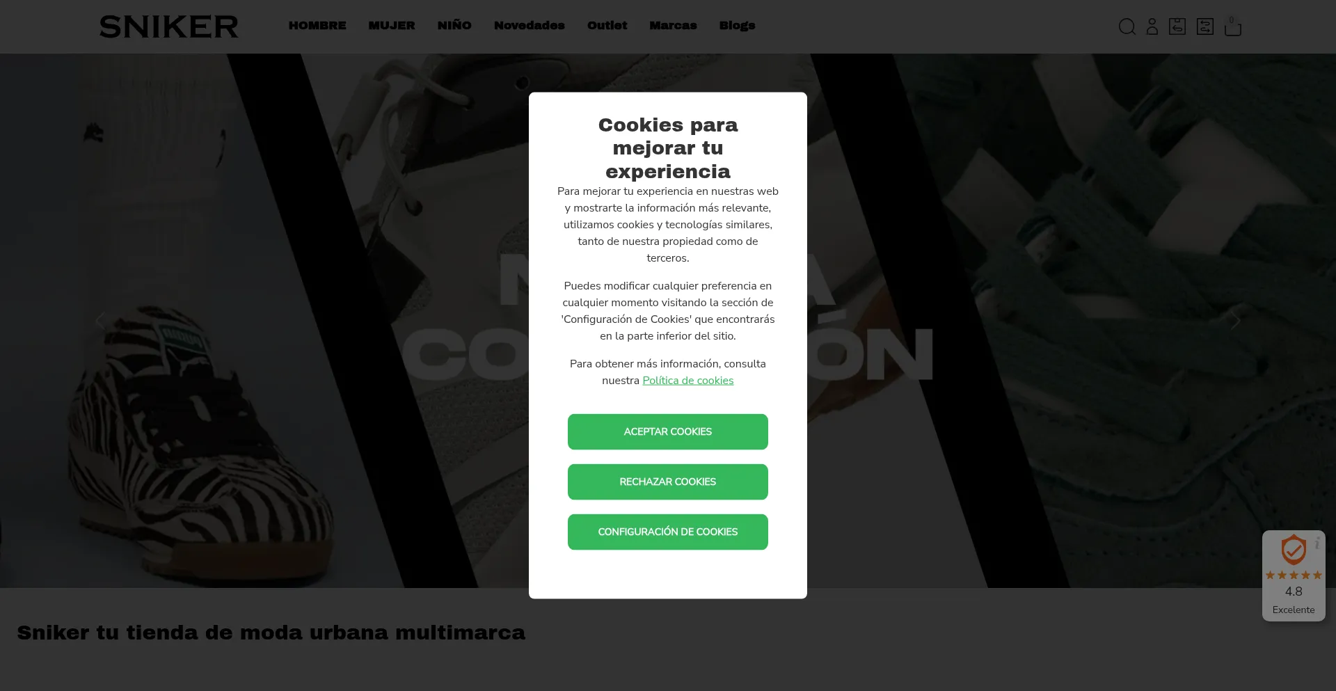 Sniker.es Screenshot