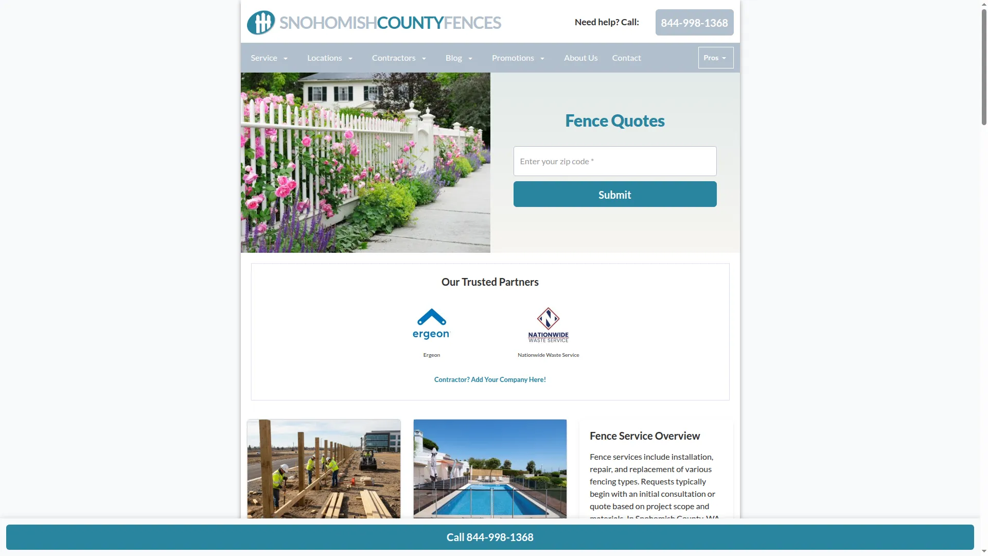 Snohomishcountyfences.com