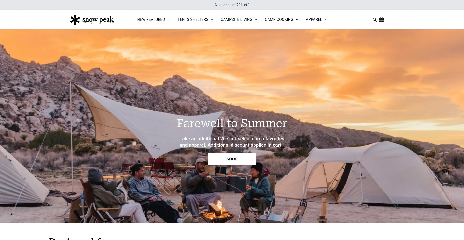 Snowpeak-us.com