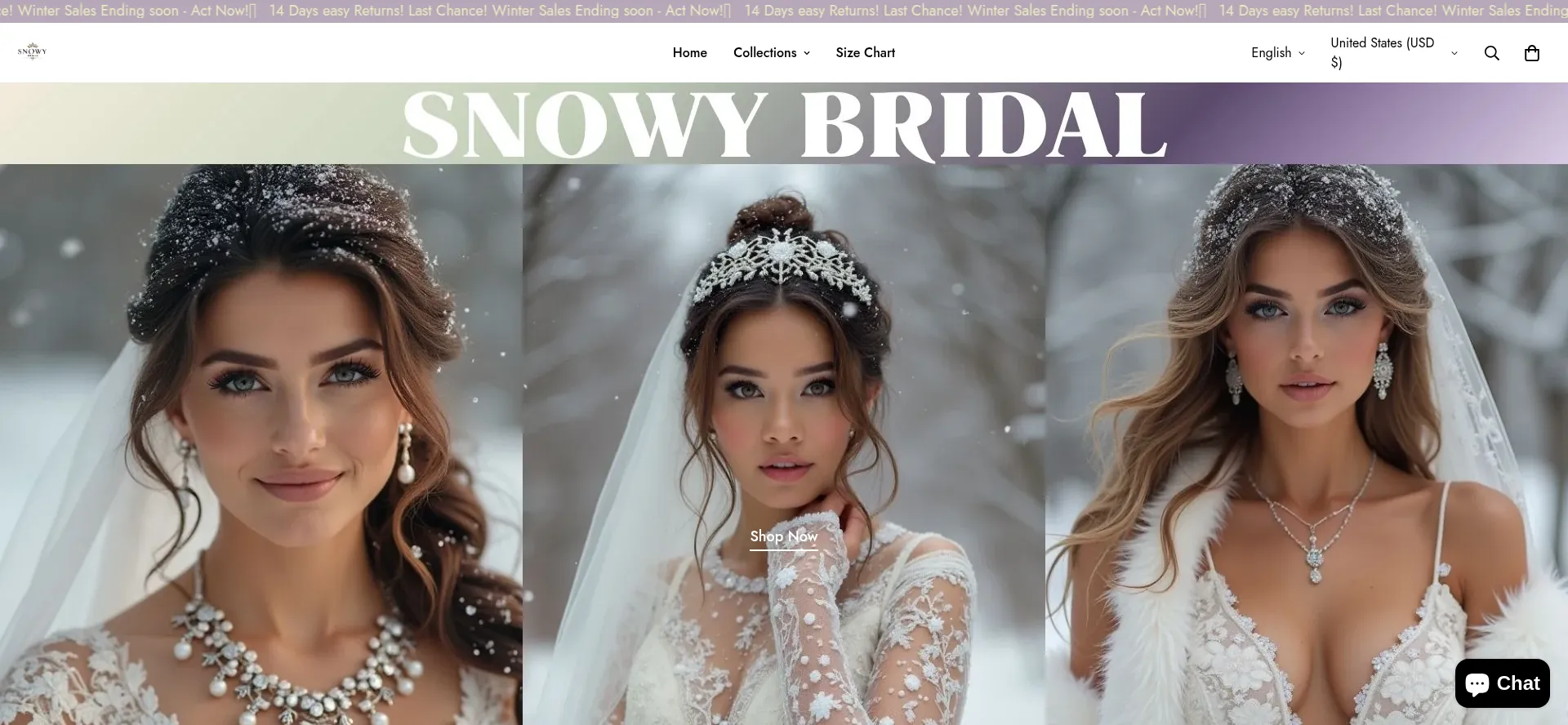 Snowybridal.com