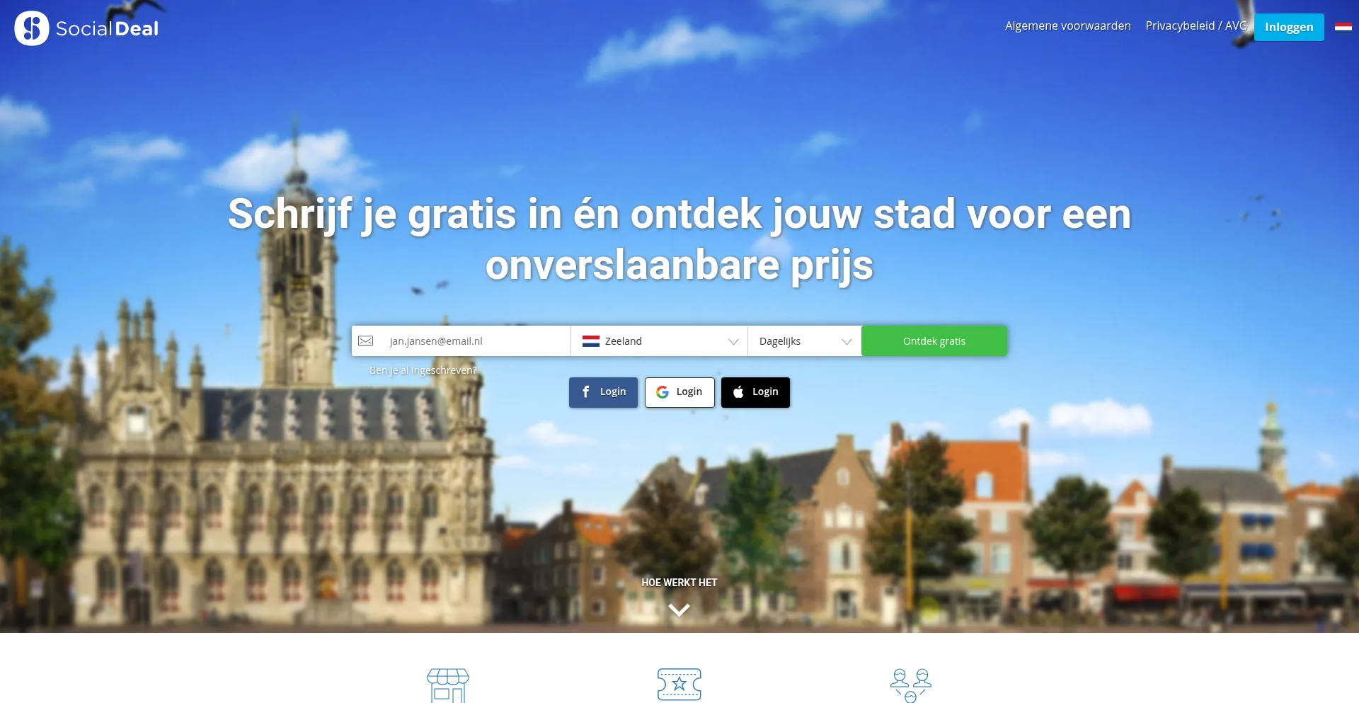 Socialdeal.nl Screenshot