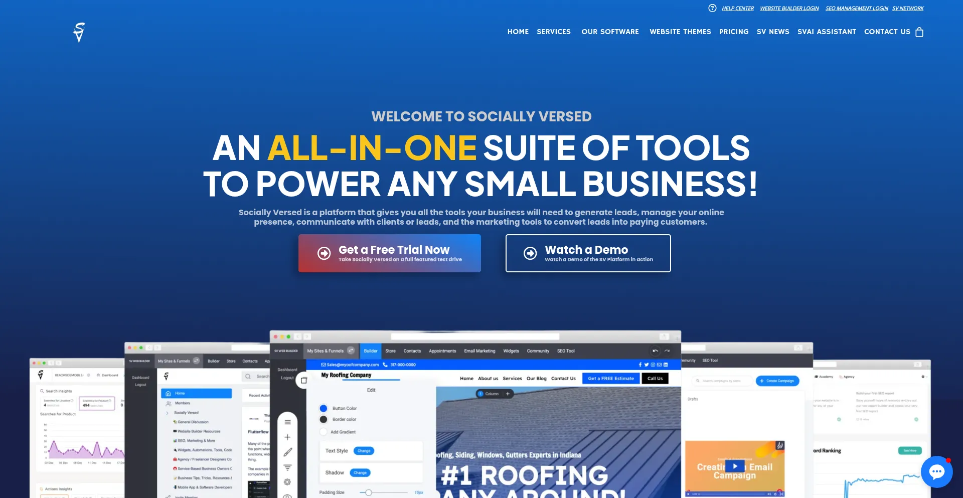 Sociallyversed.com Screenshot