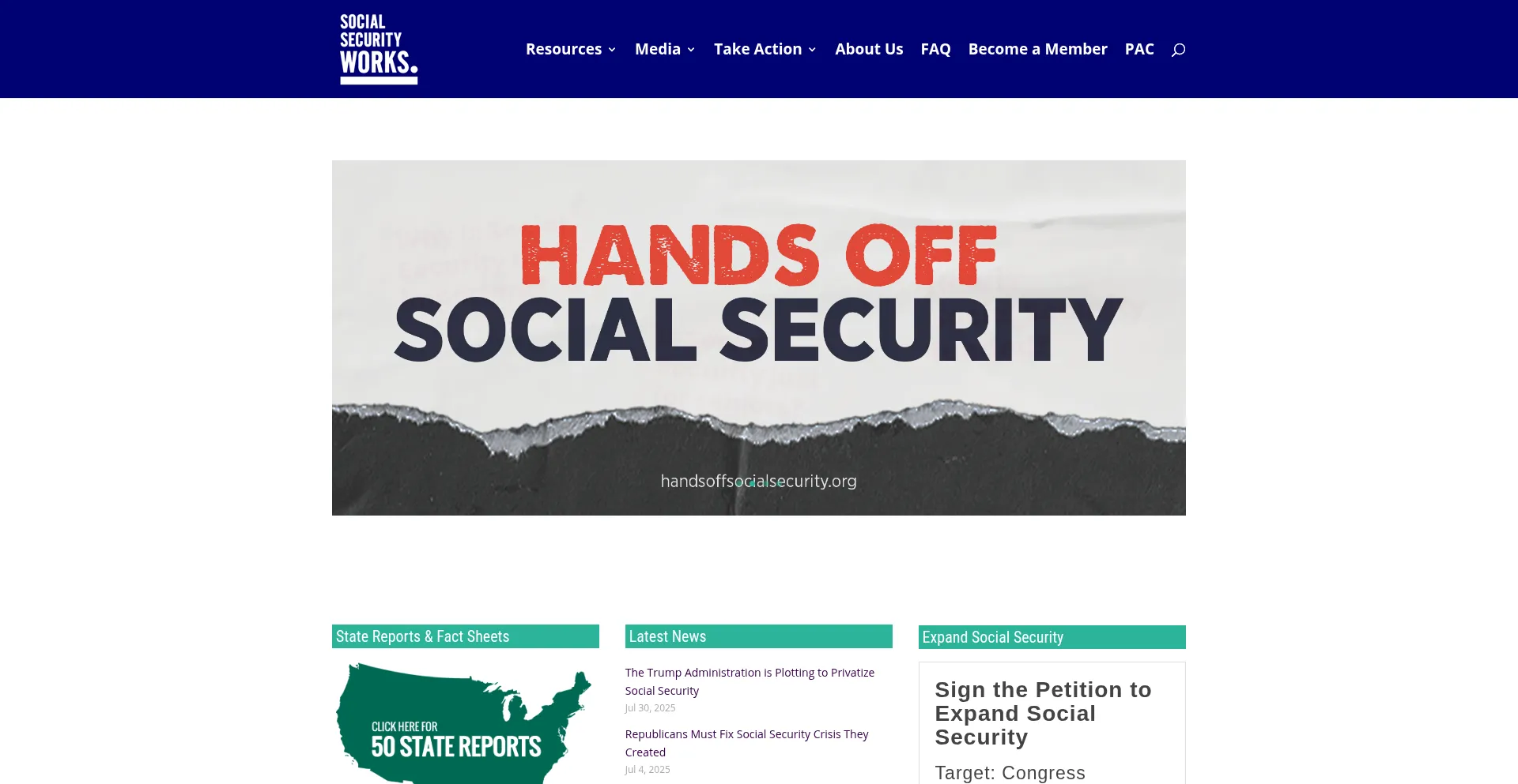 Socialsecurityworks.com Screenshot