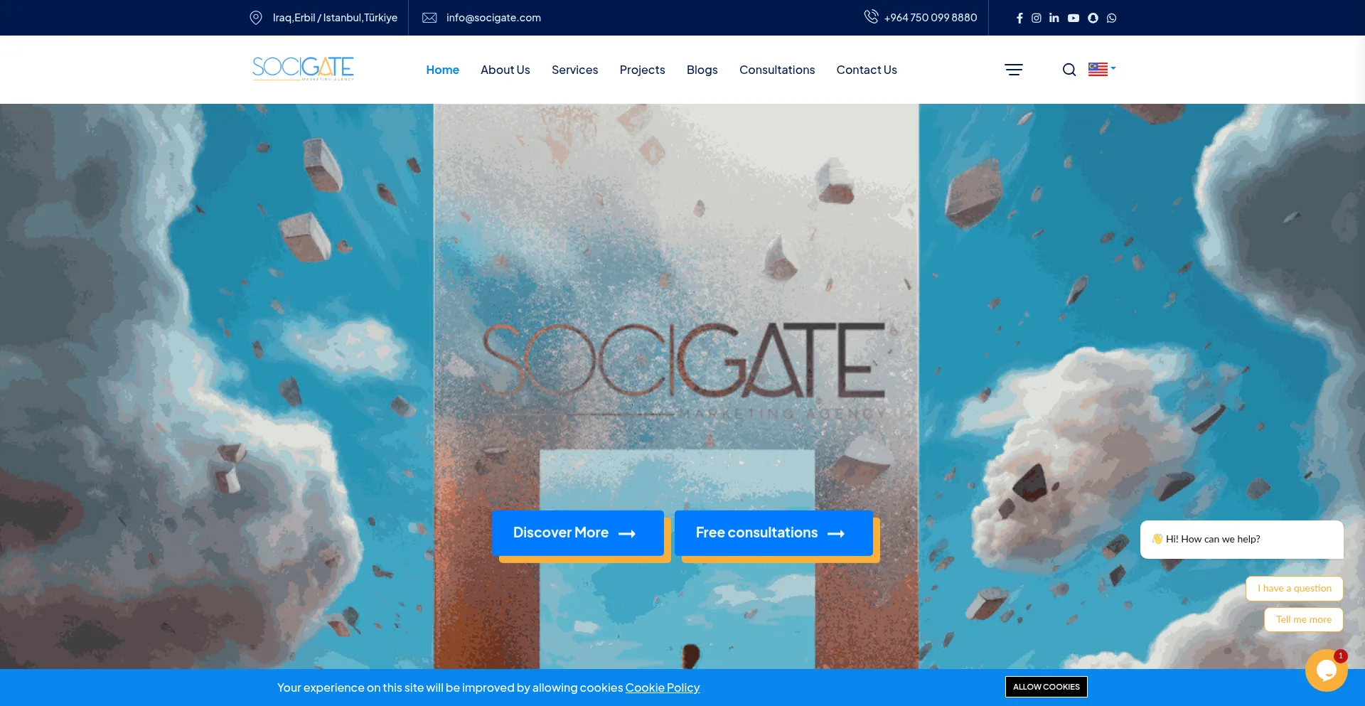 Socigate.com Screenshot