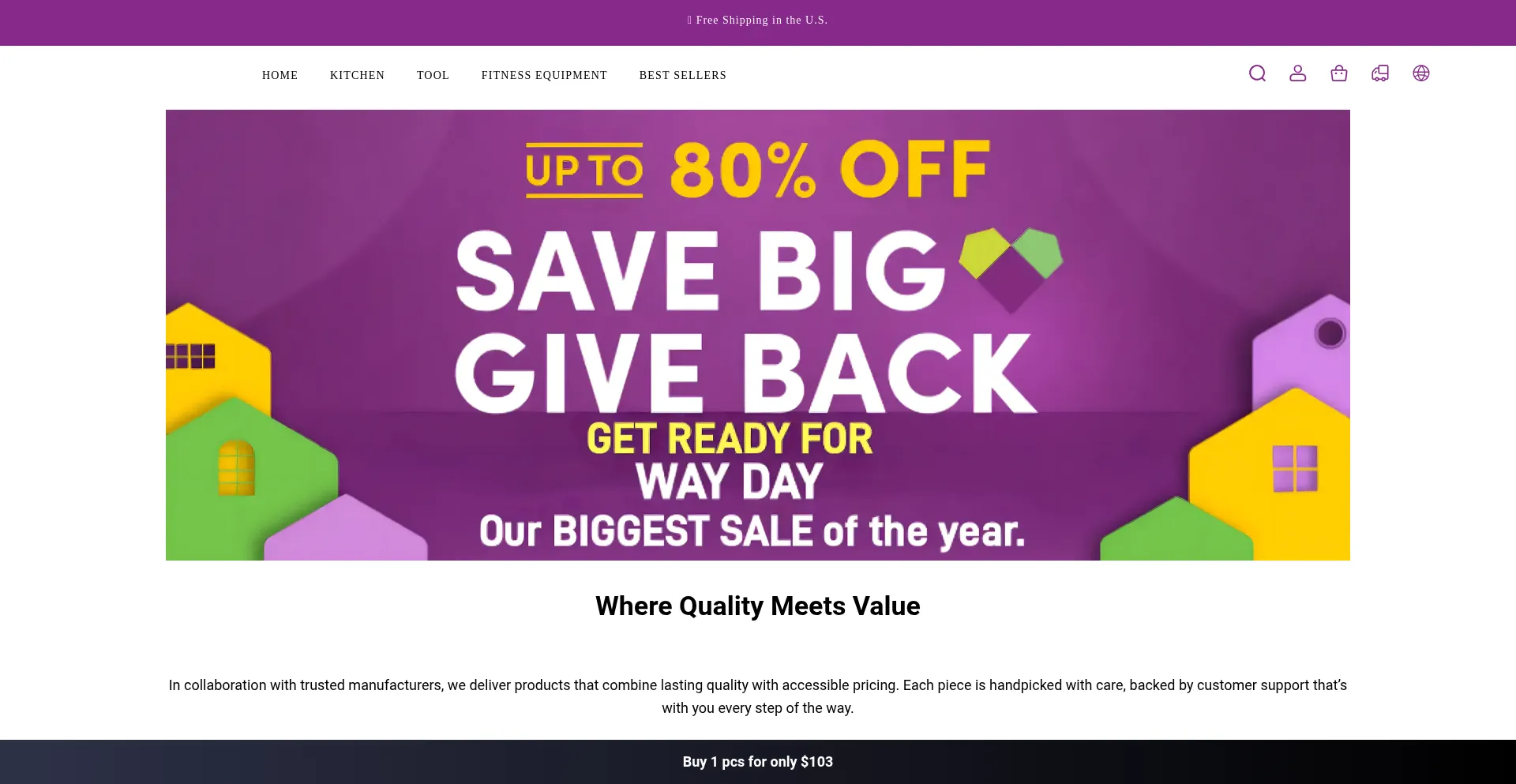 Website screenshot of Socodas.shop
