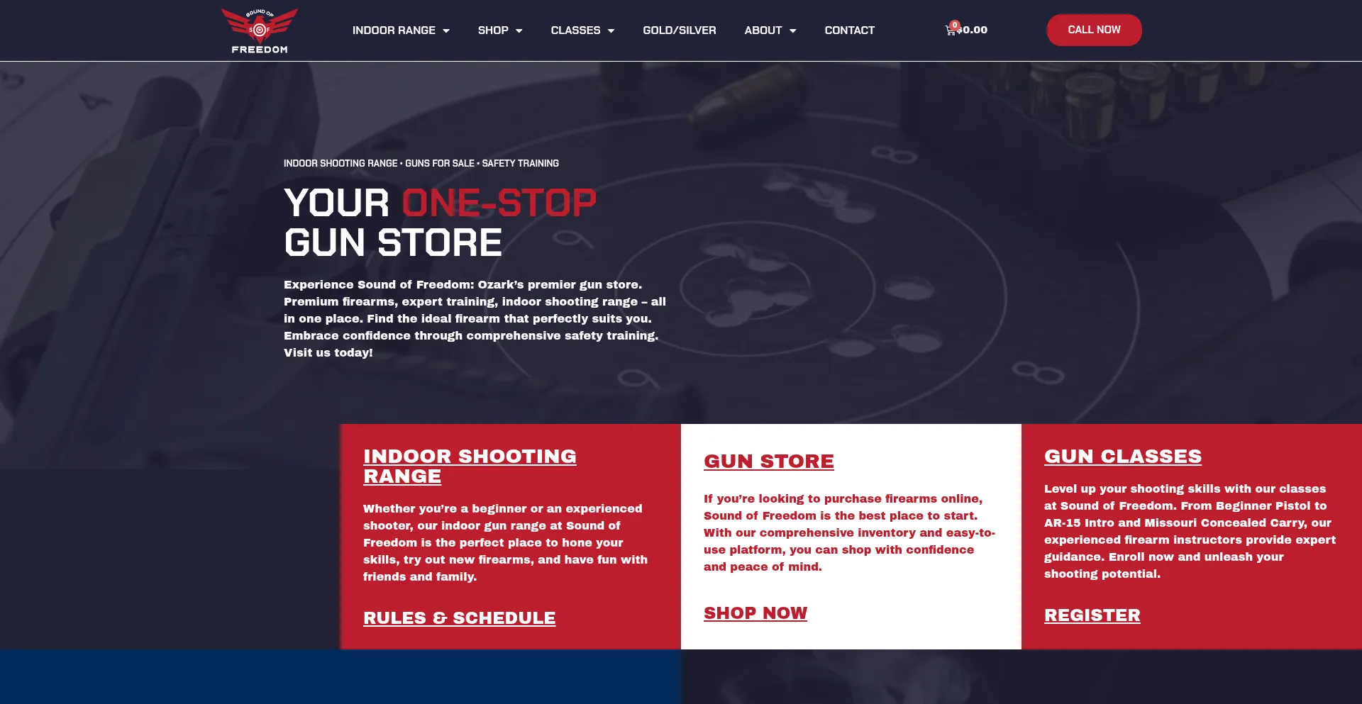 Website screenshot of Sof-usa.com