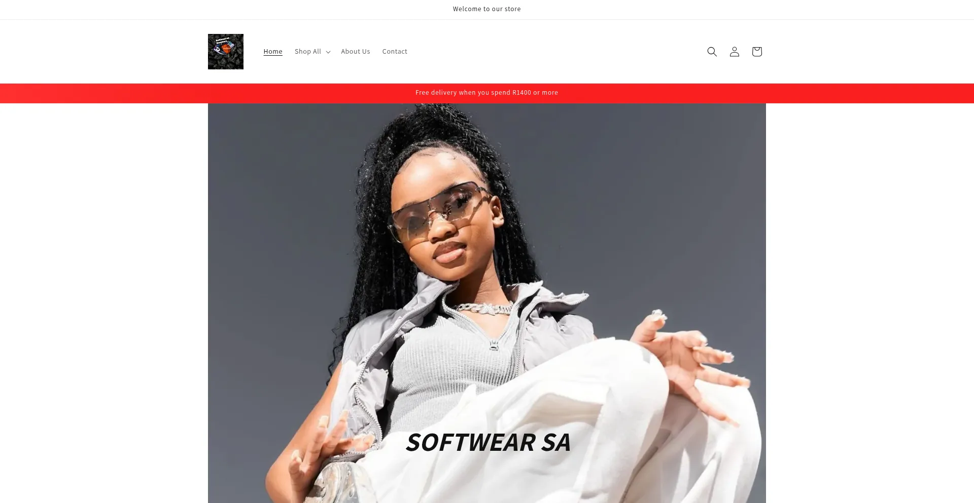 Softwearsneakers.co.za Screenshot