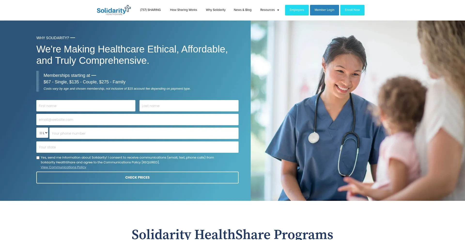 Solidarityhealthshare.org