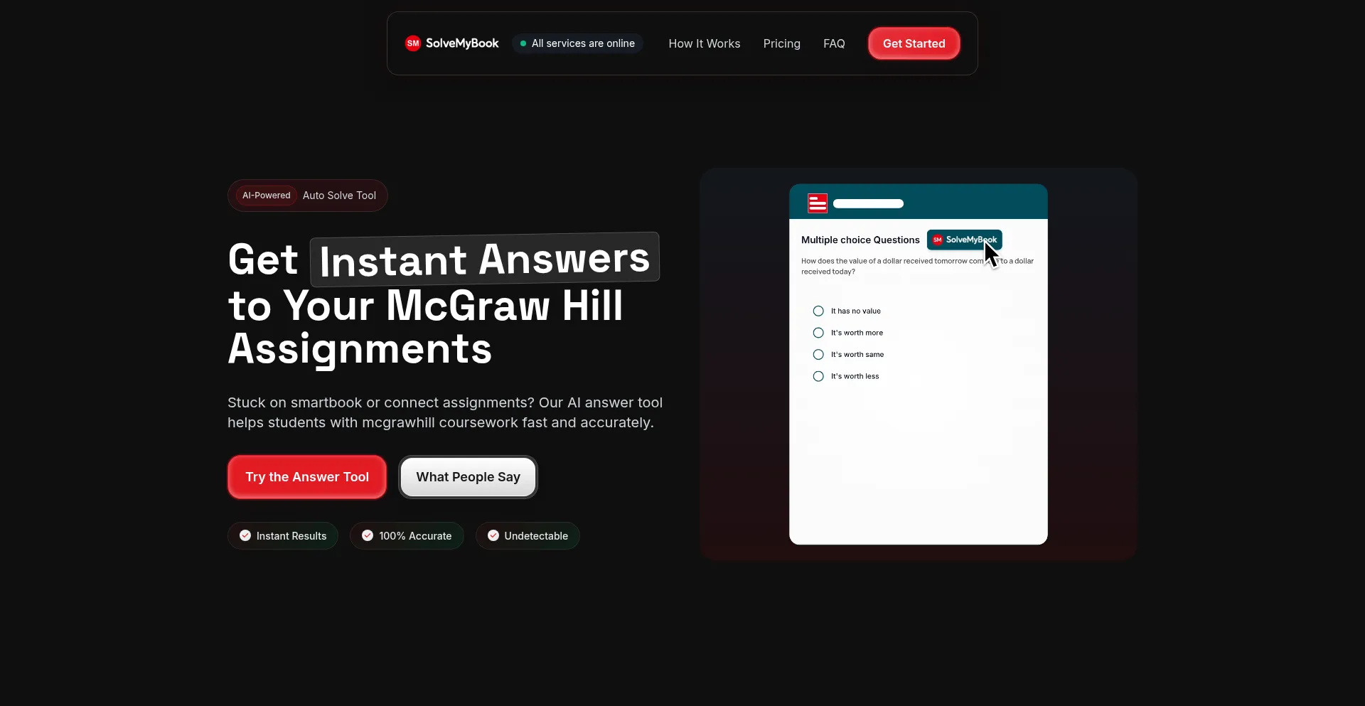 Solvemybook.com Screenshot