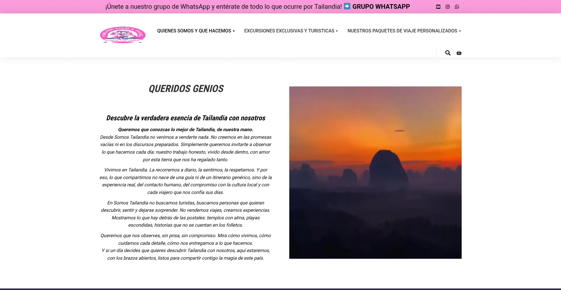 Somostailandia.es Screenshot