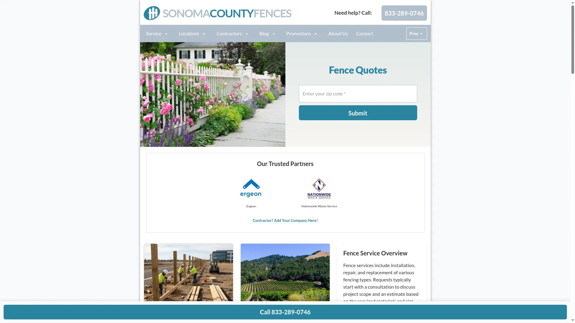 Sonomacountyfences.com