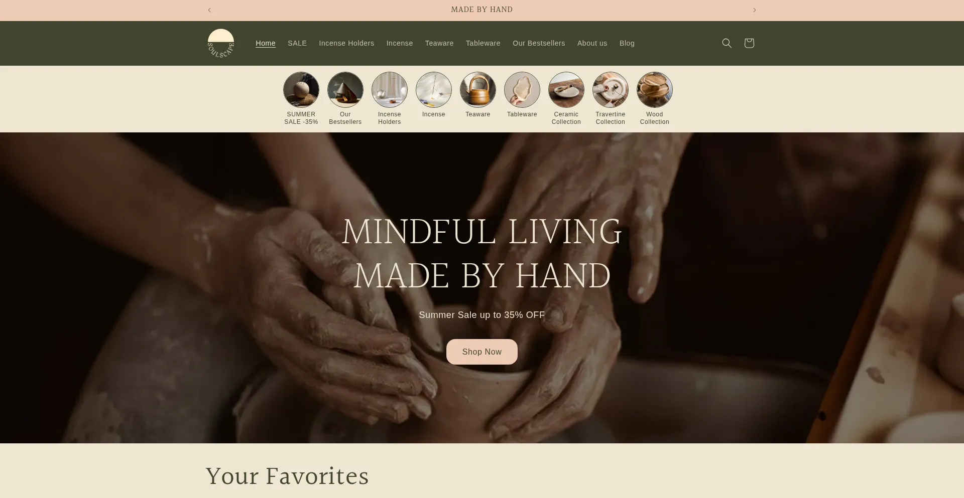 Soul-scape.com Screenshot