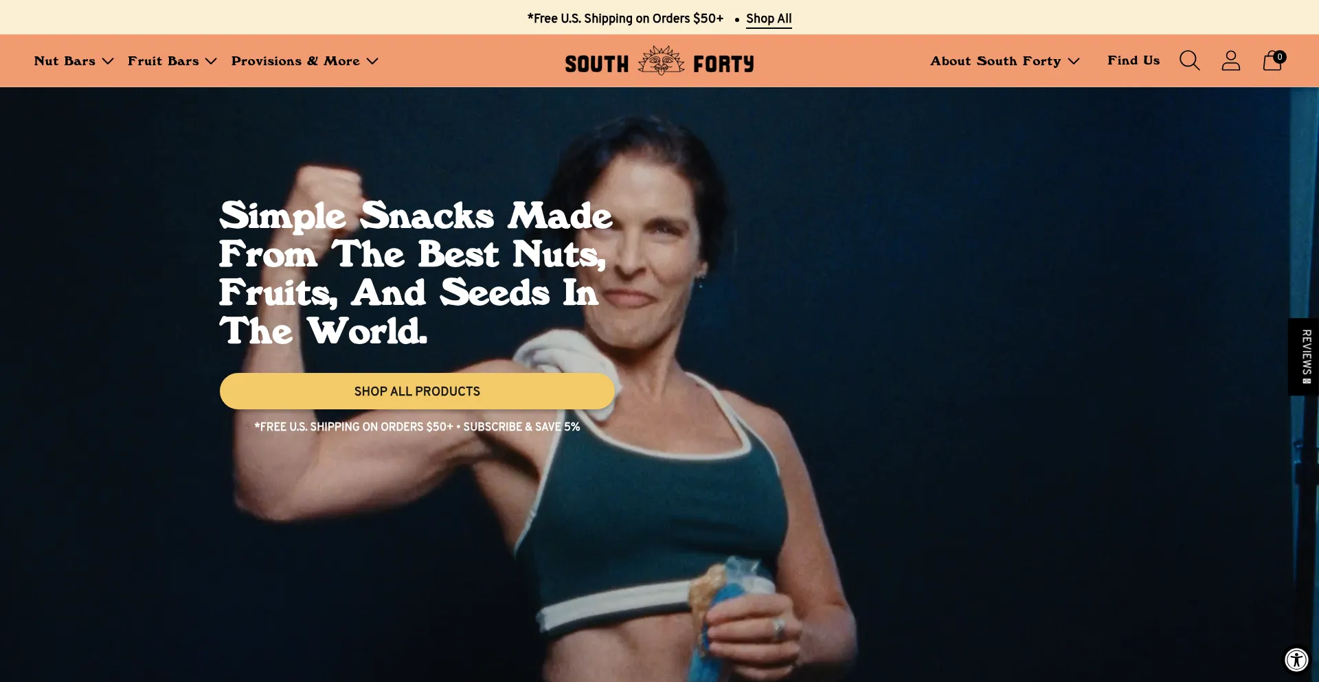 South40snacks.com Screenshot