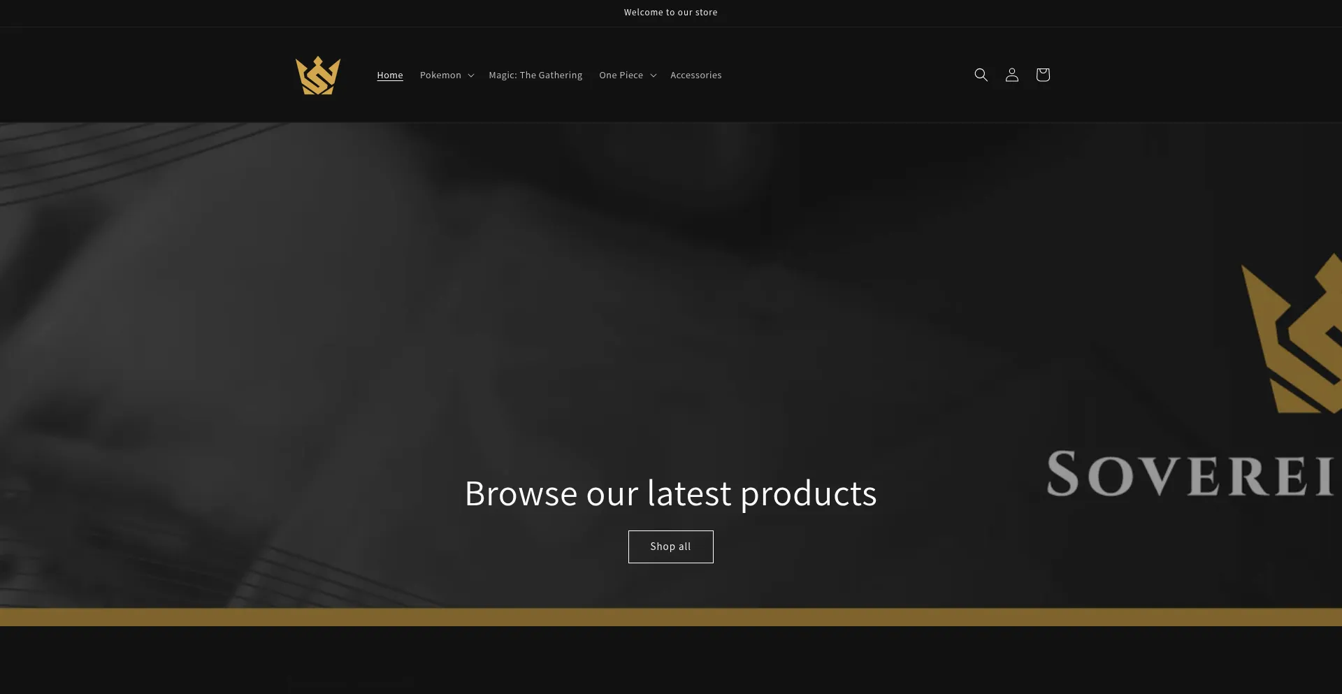 Sovereigntcg.com Screenshot