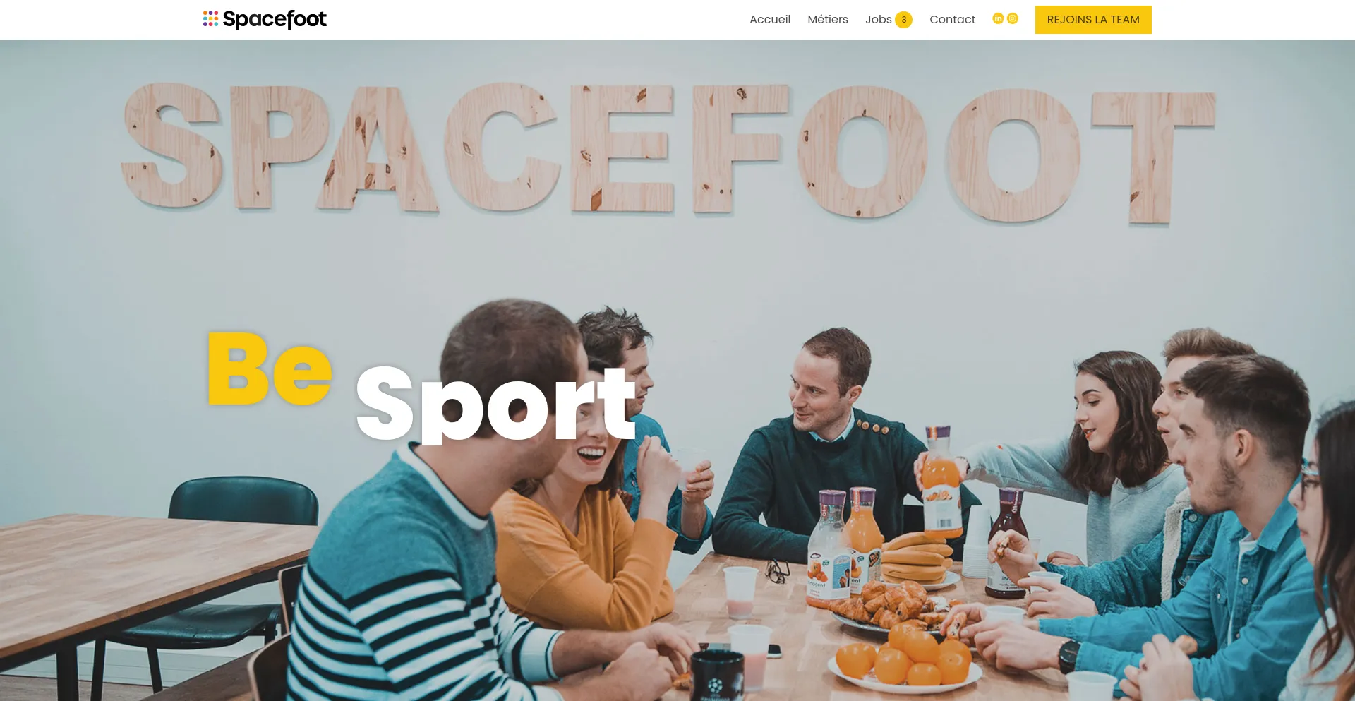 Spacefoot.com Screenshot