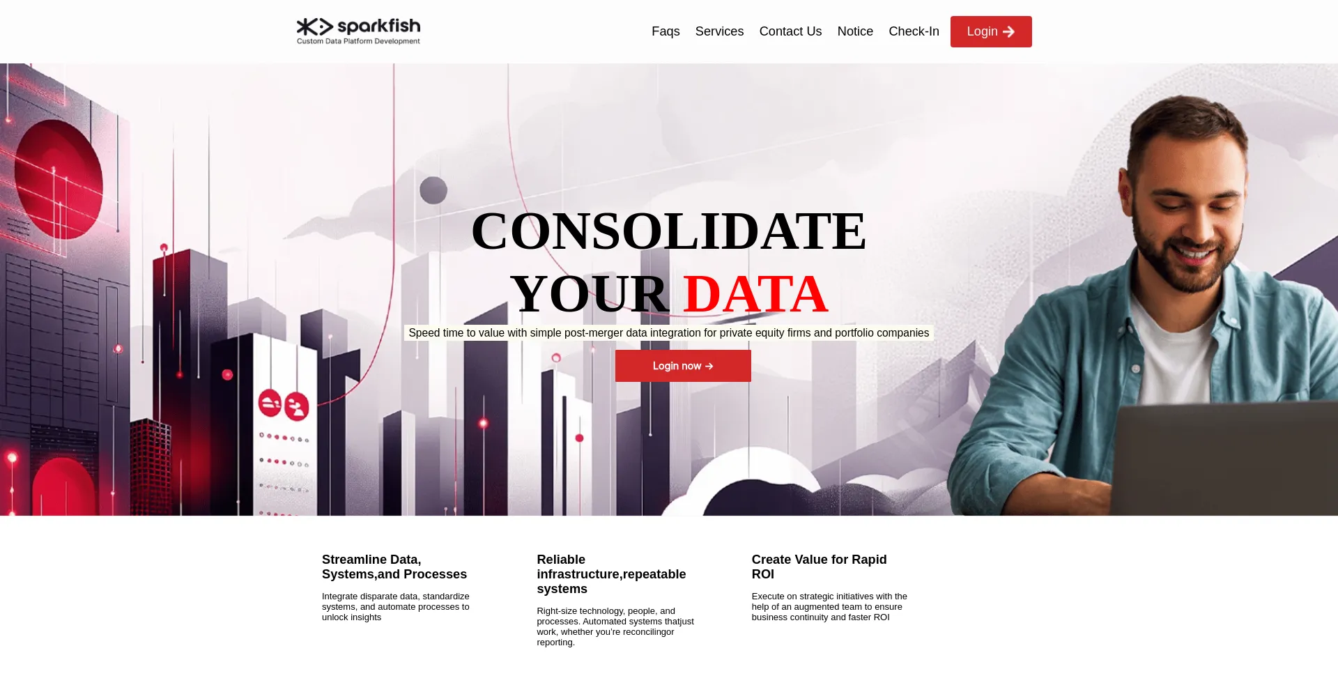Website screenshot of Sparkfishus-audit.com