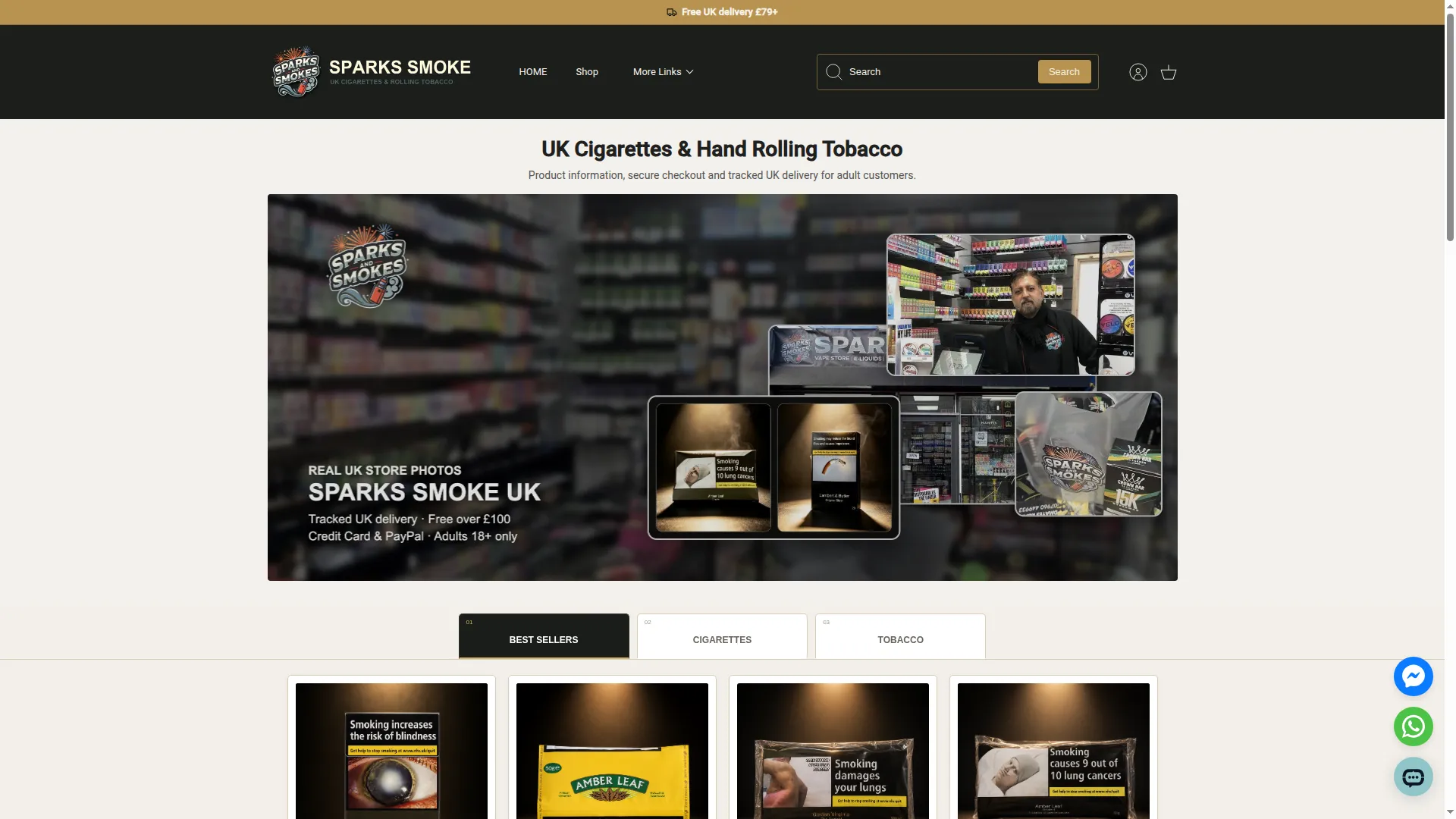 Sparks-smoke.com