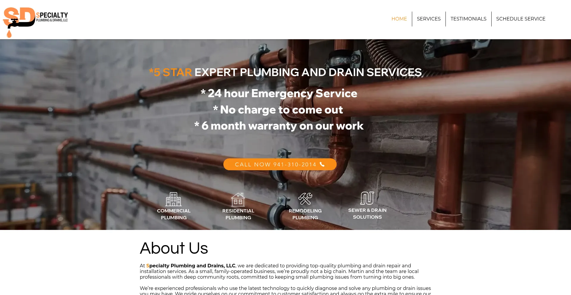 Specialtyplumbinganddrains.com