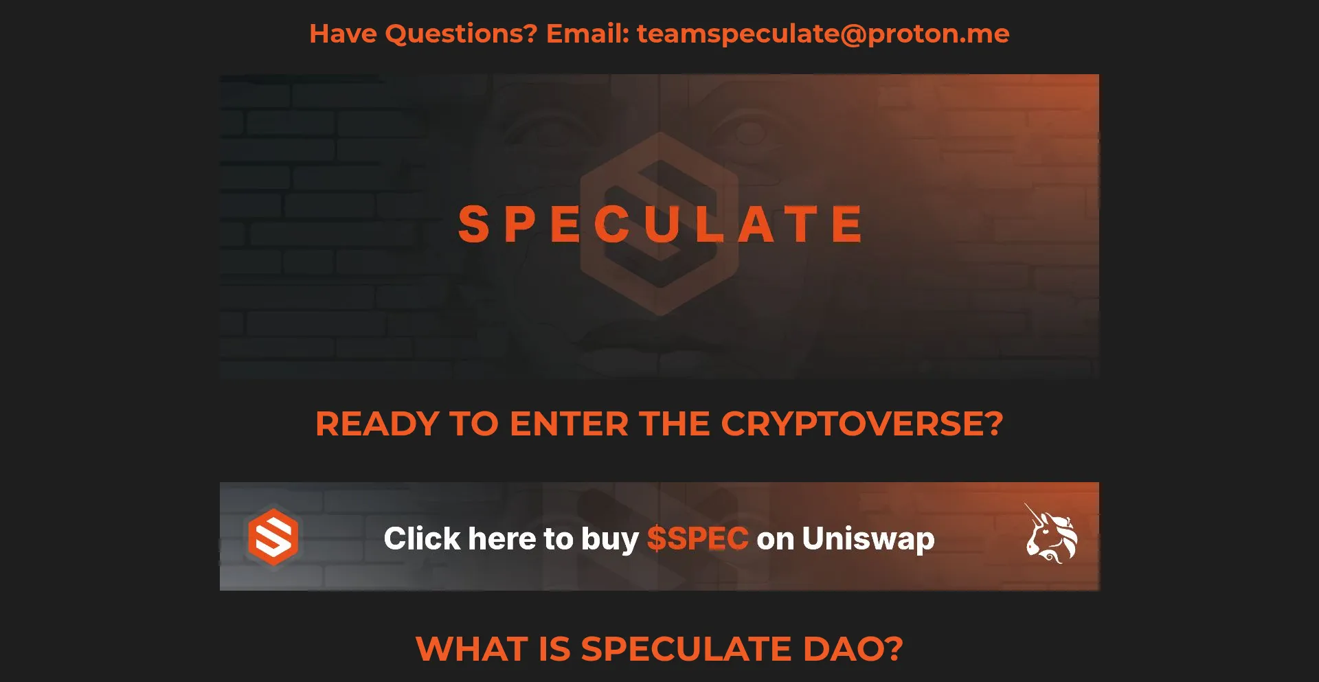 Speculatedao.com