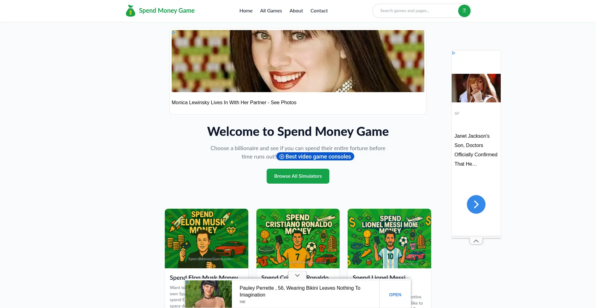 Spendmoneygame.com