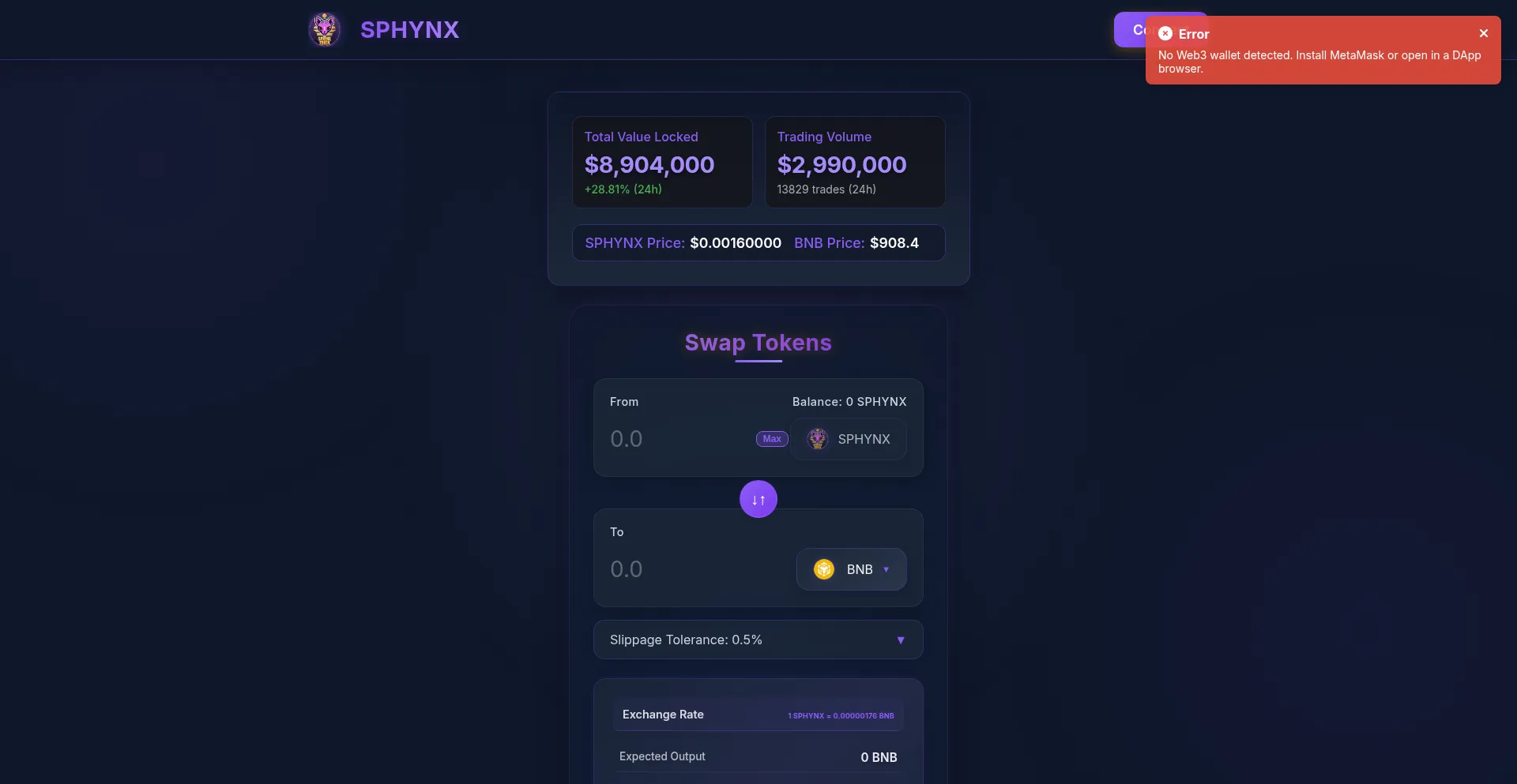 Is Sphynxswap.org Safe?