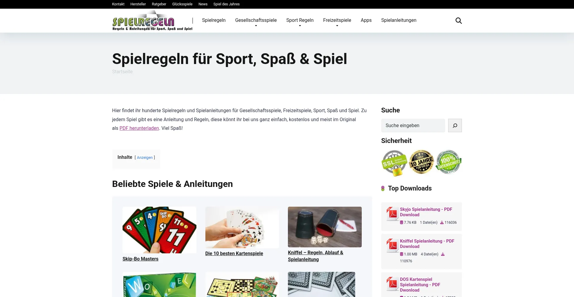 Spielregeln.de
