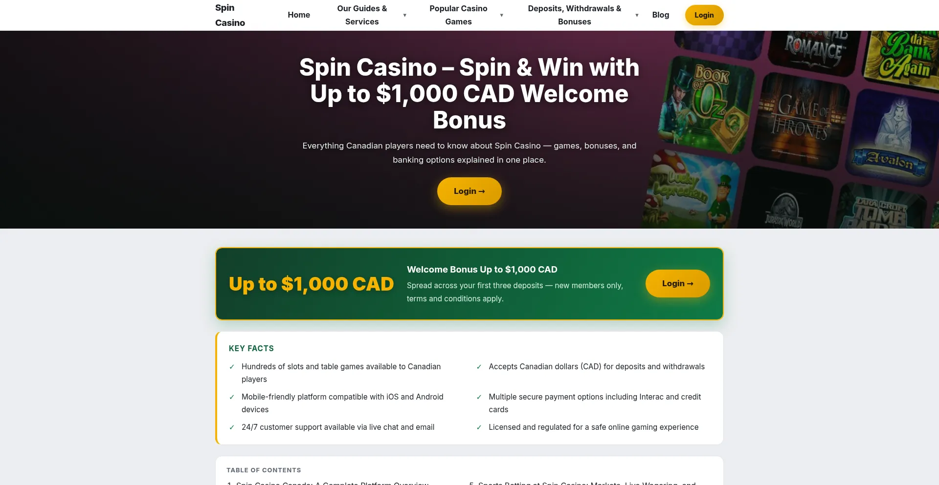 Spin-casinoo.com