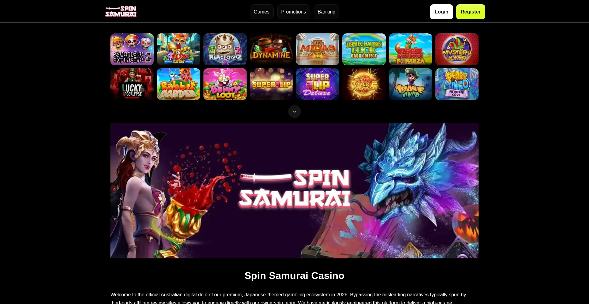 Spinsamuraicasinos.online