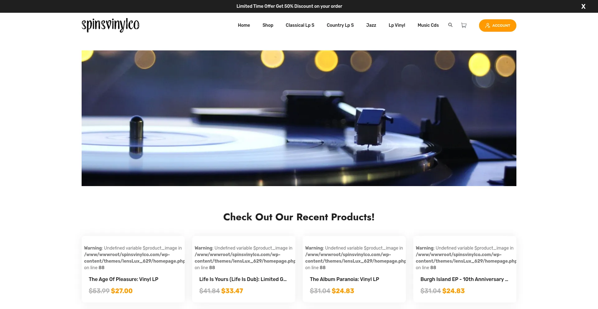 Spinsvinylco.com