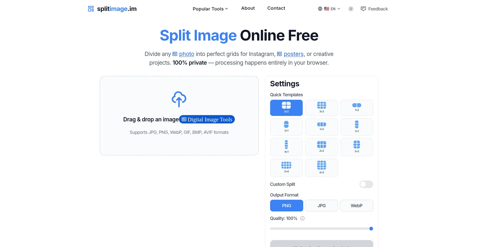 Splitimage.im