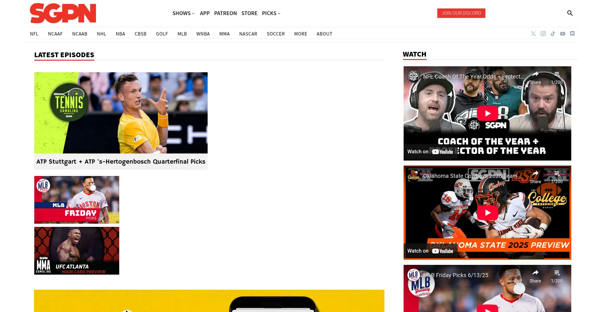 Sportsgamblingpodcast.com