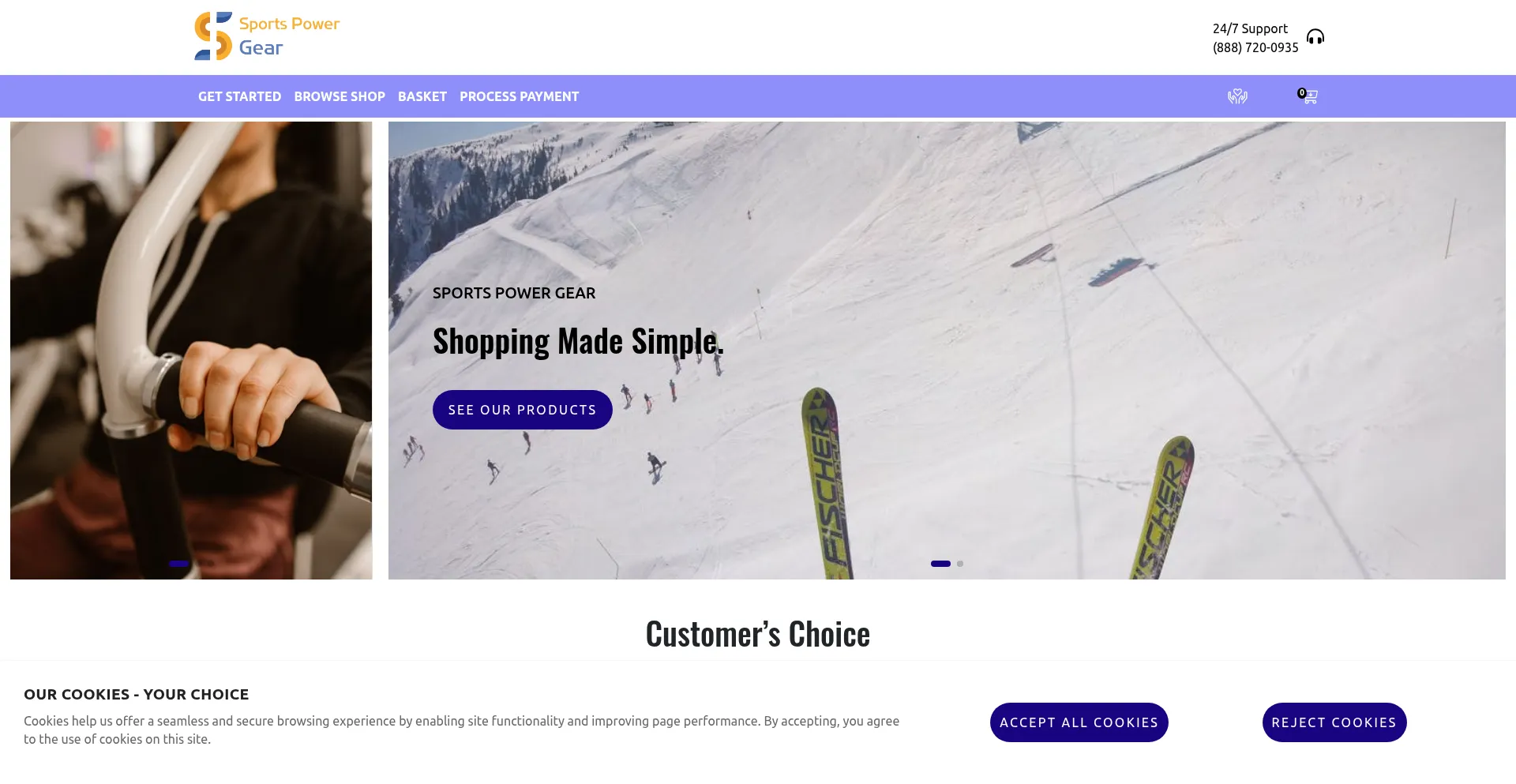 Sportspowergear.com Screenshot