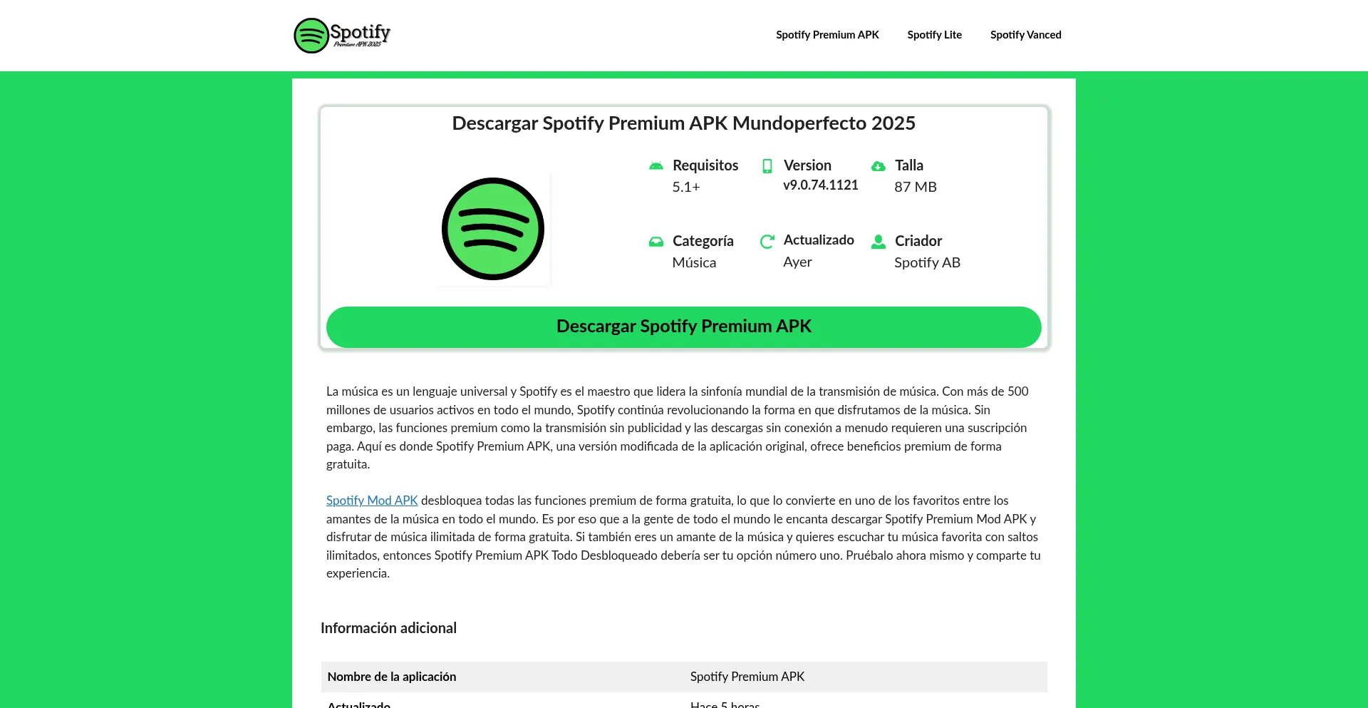 Spotfypremium.com.mx