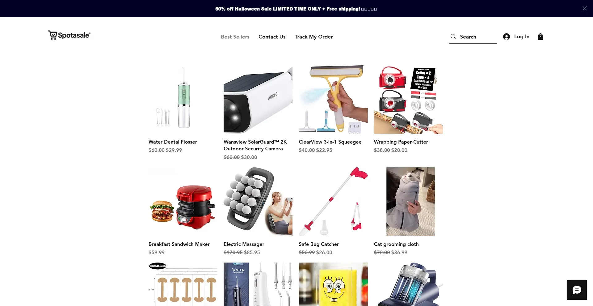 Spotsalenow.com Screenshot